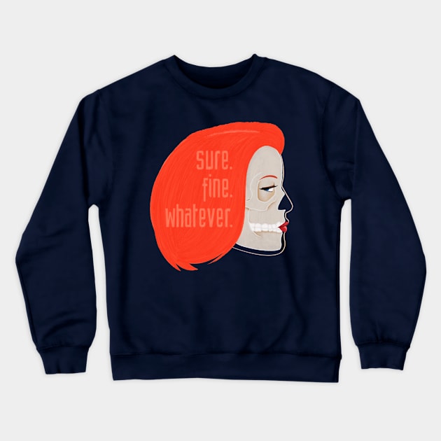 Sure Scully Crewneck Sweatshirt by Meowlentine